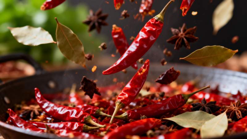 香料飞舞 辣味四溢图片