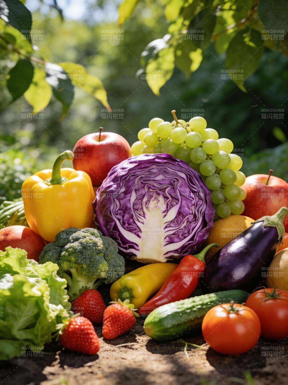 新鲜蔬果大集合图片