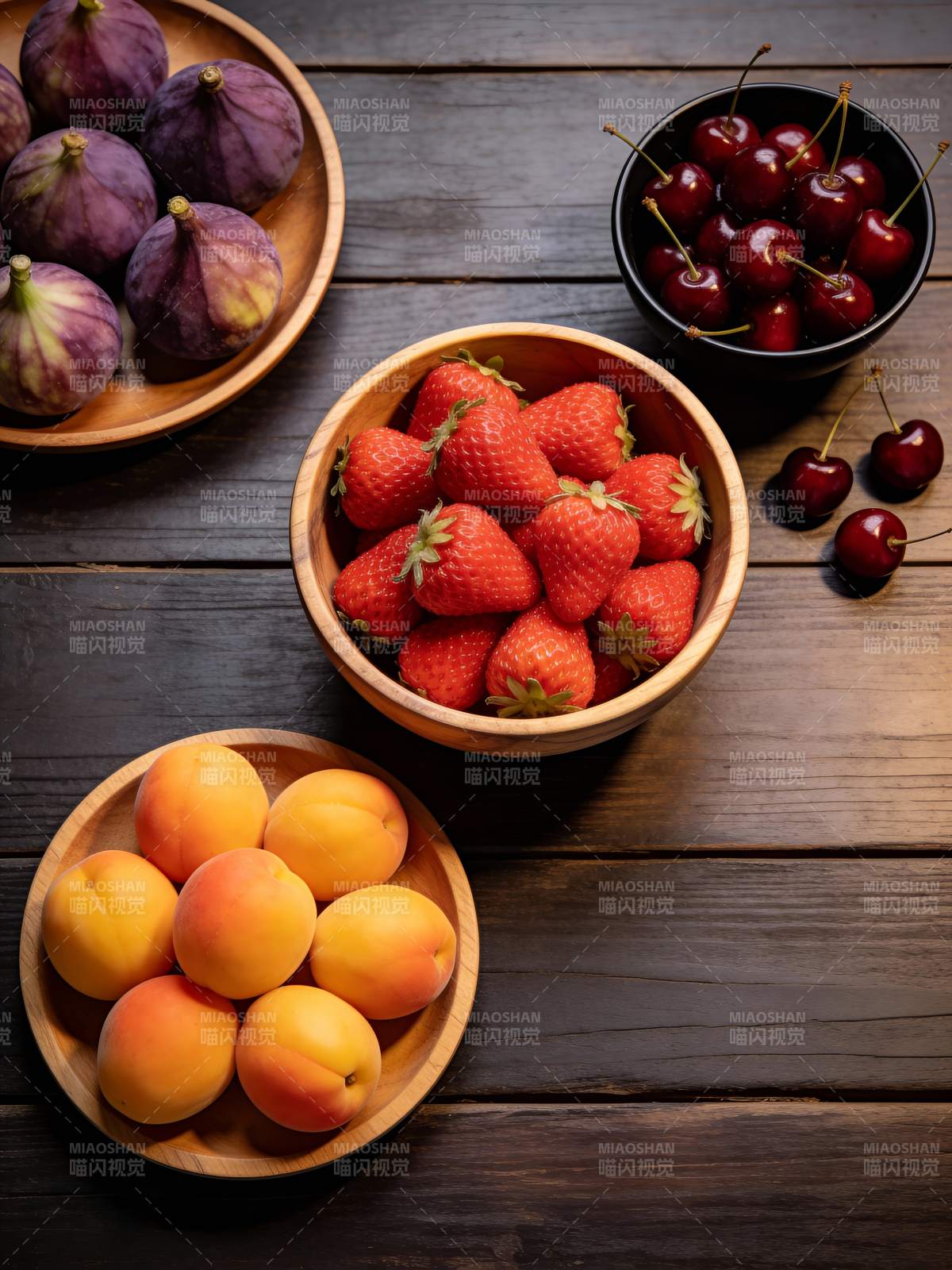 四果静物图图片