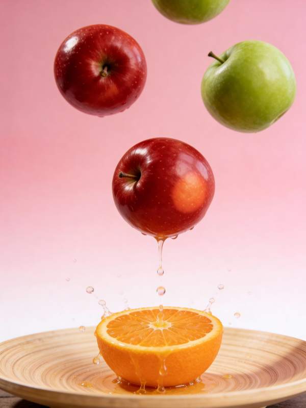 水果飞溅瞬间图片