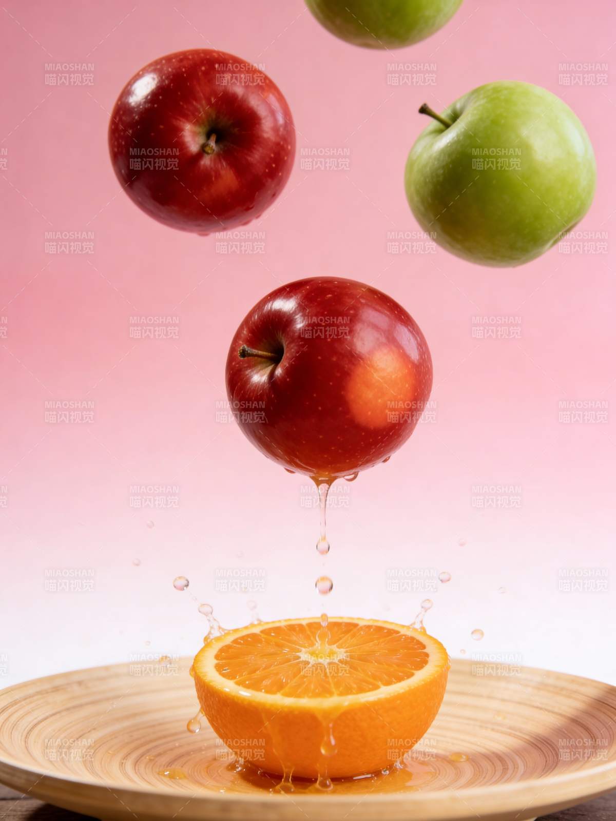 水果飞溅瞬间图片