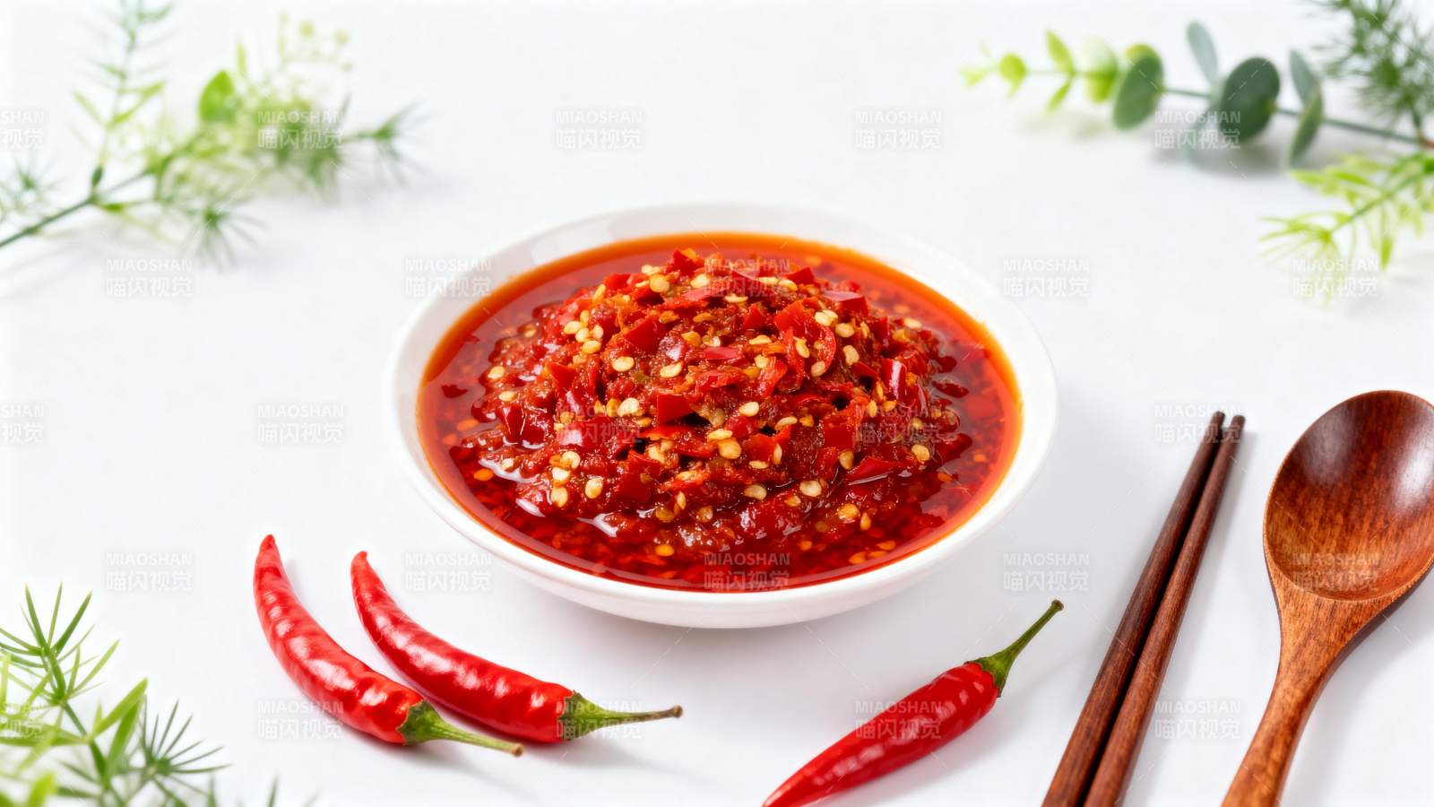 辣椒酱配红椒图片