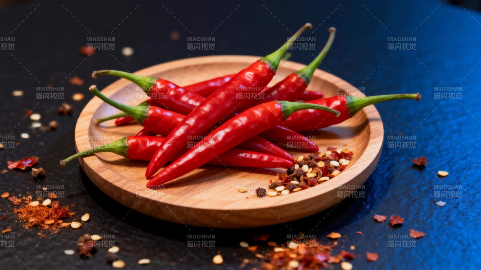 红辣椒与香料图片