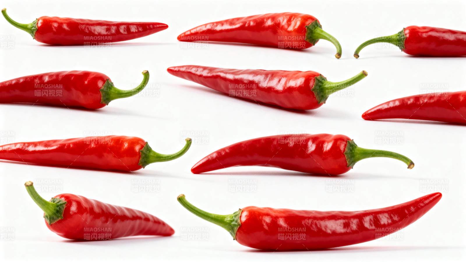红辣椒排列图图片