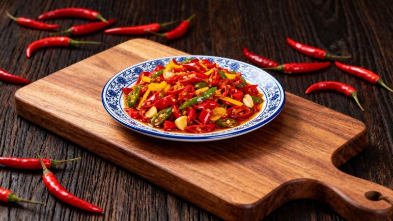 辣炒时蔬拼盘图片