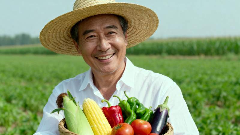 丰收的喜悦图片