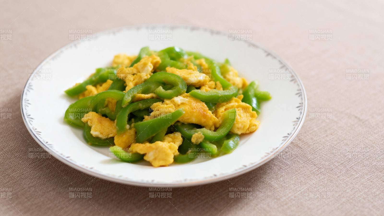 青椒炒蛋图片
