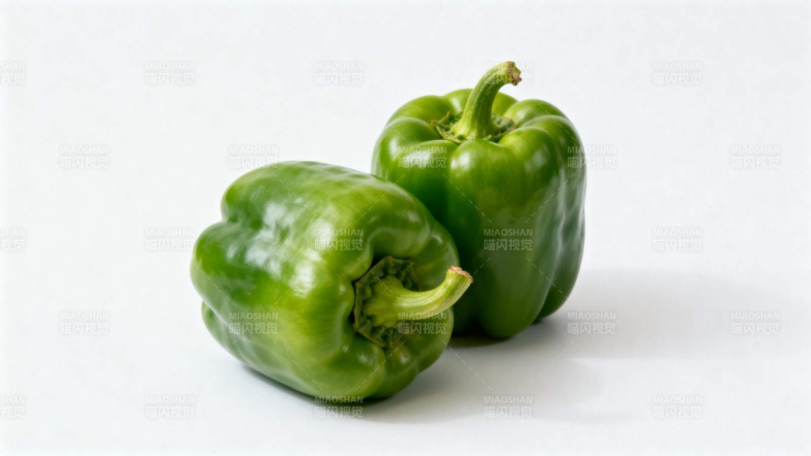 青椒特写图片