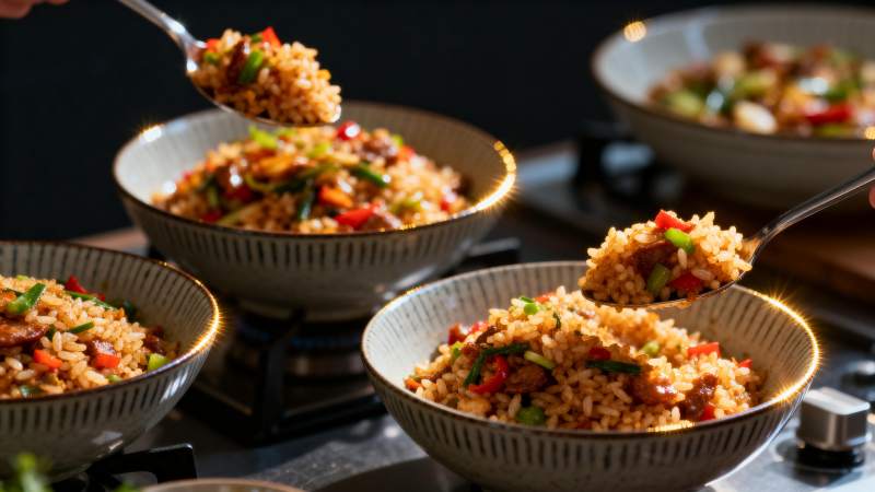 美味炒饭 诱人呈现图片