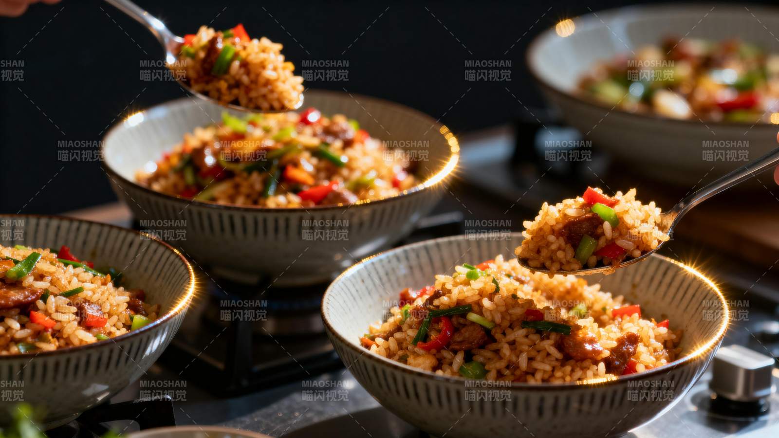 美味炒饭 诱人呈现图片