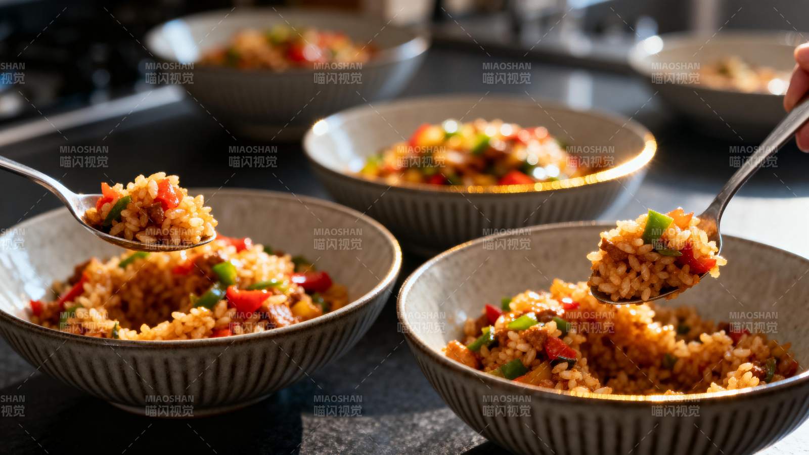 美味藜麦饭图片