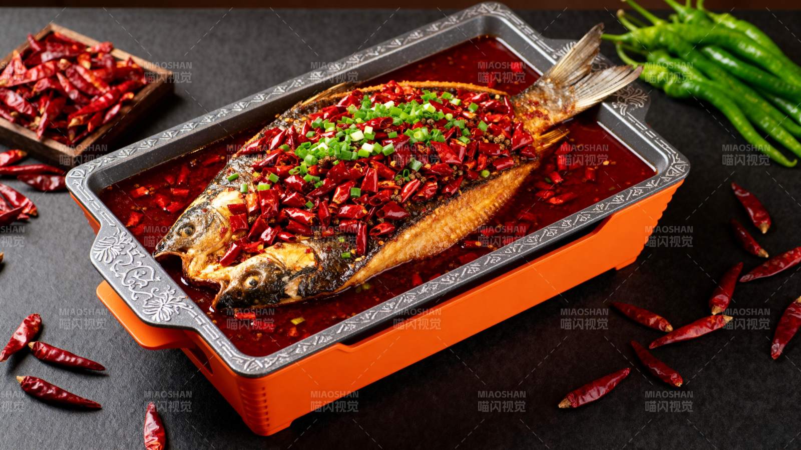 麻辣烤鱼 香辣诱人图片