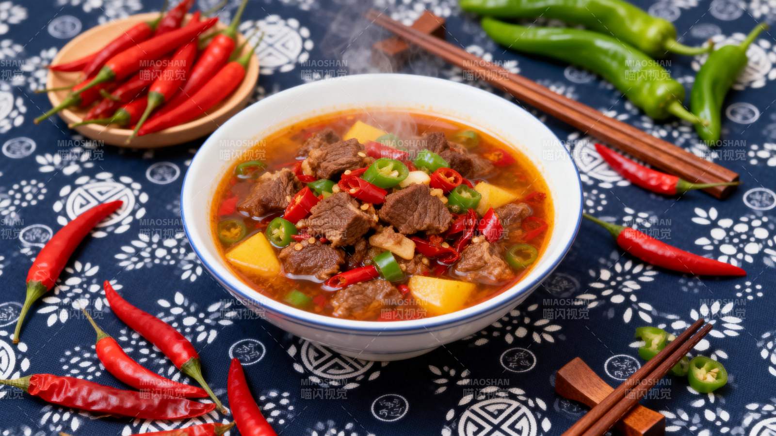 麻辣牛肉汤图片
