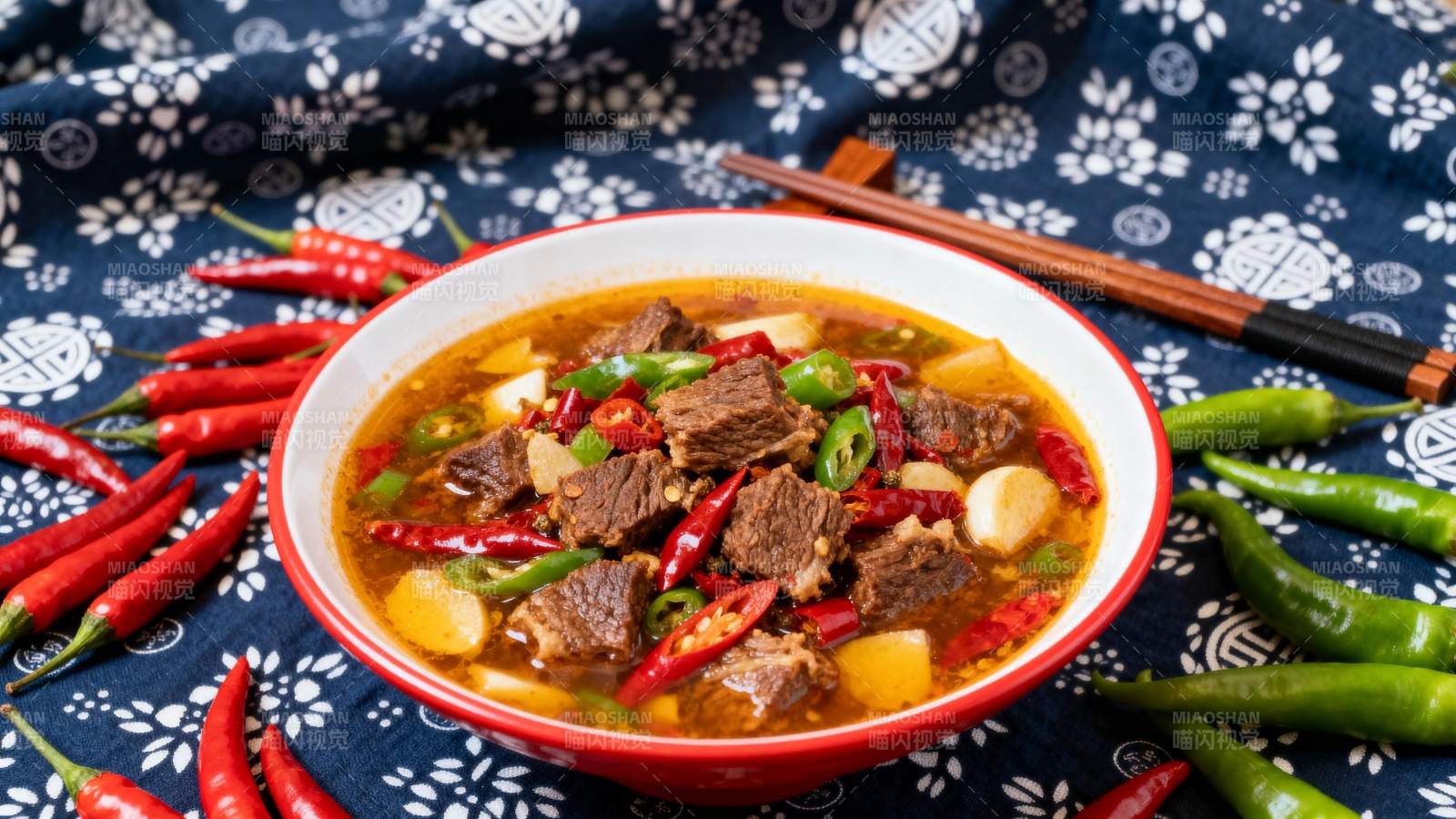 辣味牛肉汤图片