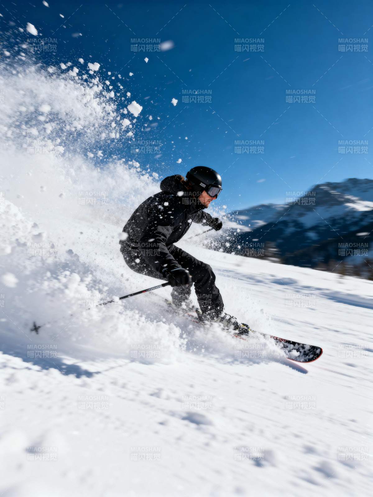 雪地疾驰 尽享滑雪乐趣图片