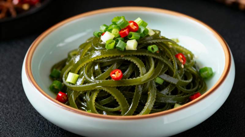 凉拌海带丝图片