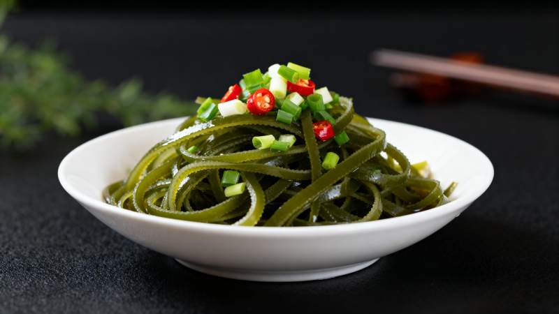 凉拌海带丝图片