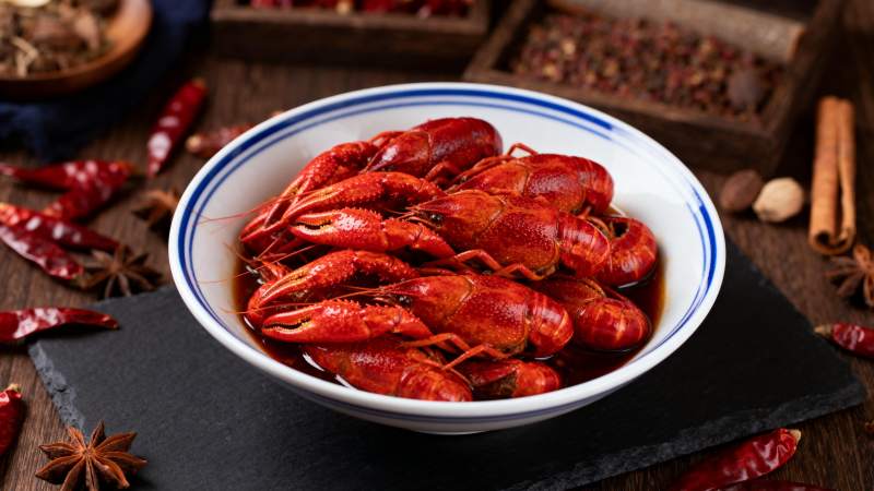 麻辣小龙虾图片