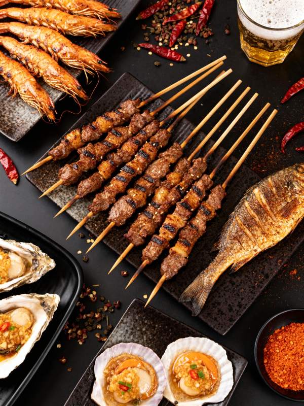 美味烧烤盛宴图片