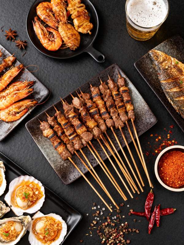 美味烧烤盛宴图片