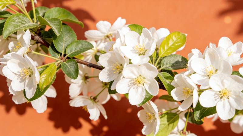 春日花开枝头图片