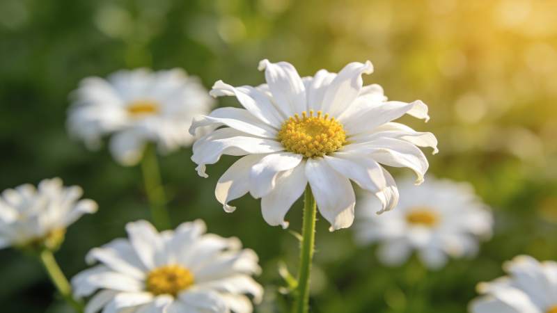 雏菊绽放 春意盎然图片