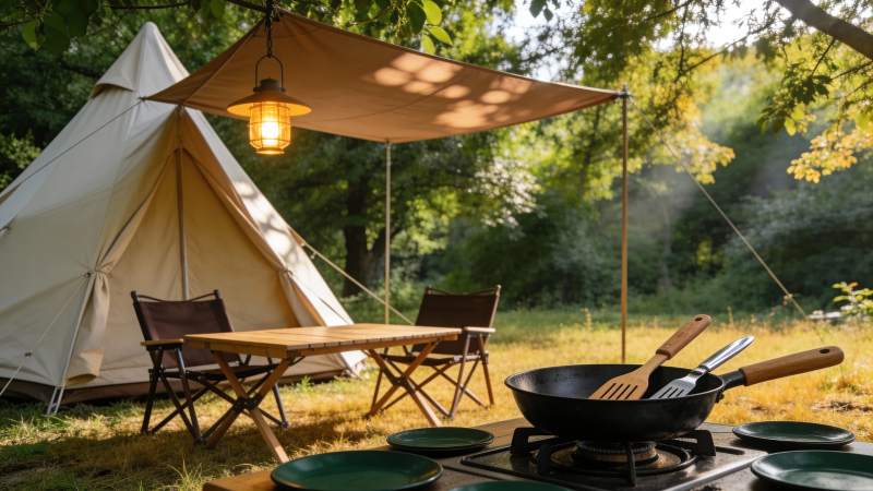 露营野炊时光图片