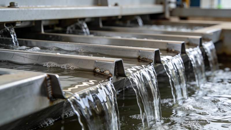 流水线上的水槽图片