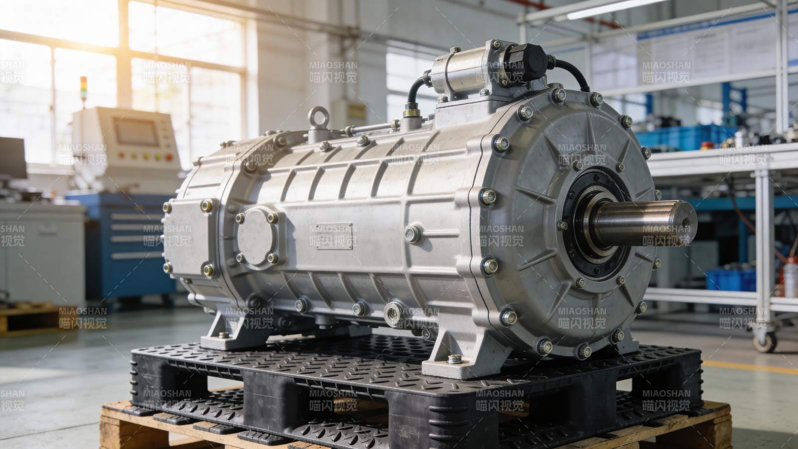 工业电机展示图片