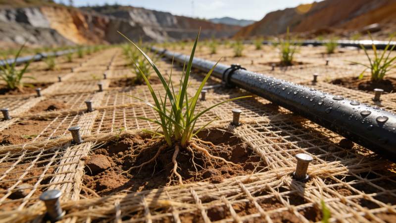 沙漠绿洲灌溉工程图片