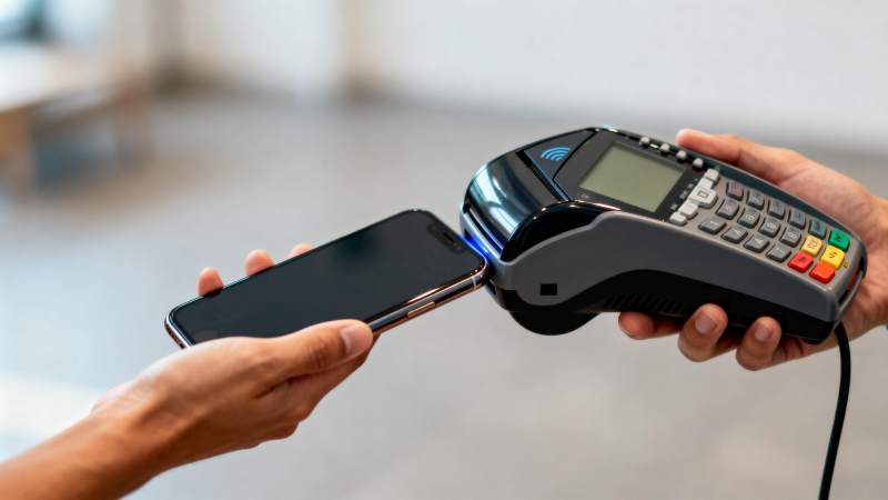 手机支付便捷体验图片