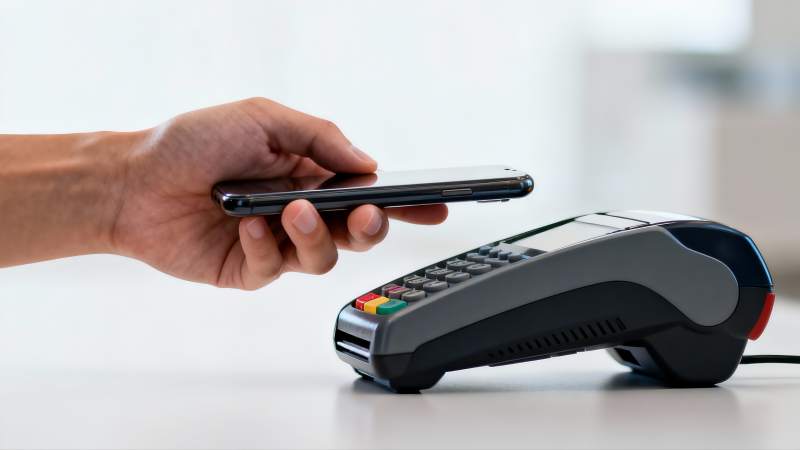 手机支付便捷生活图片