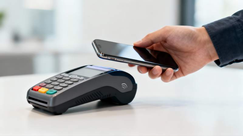 手机支付便捷生活图片