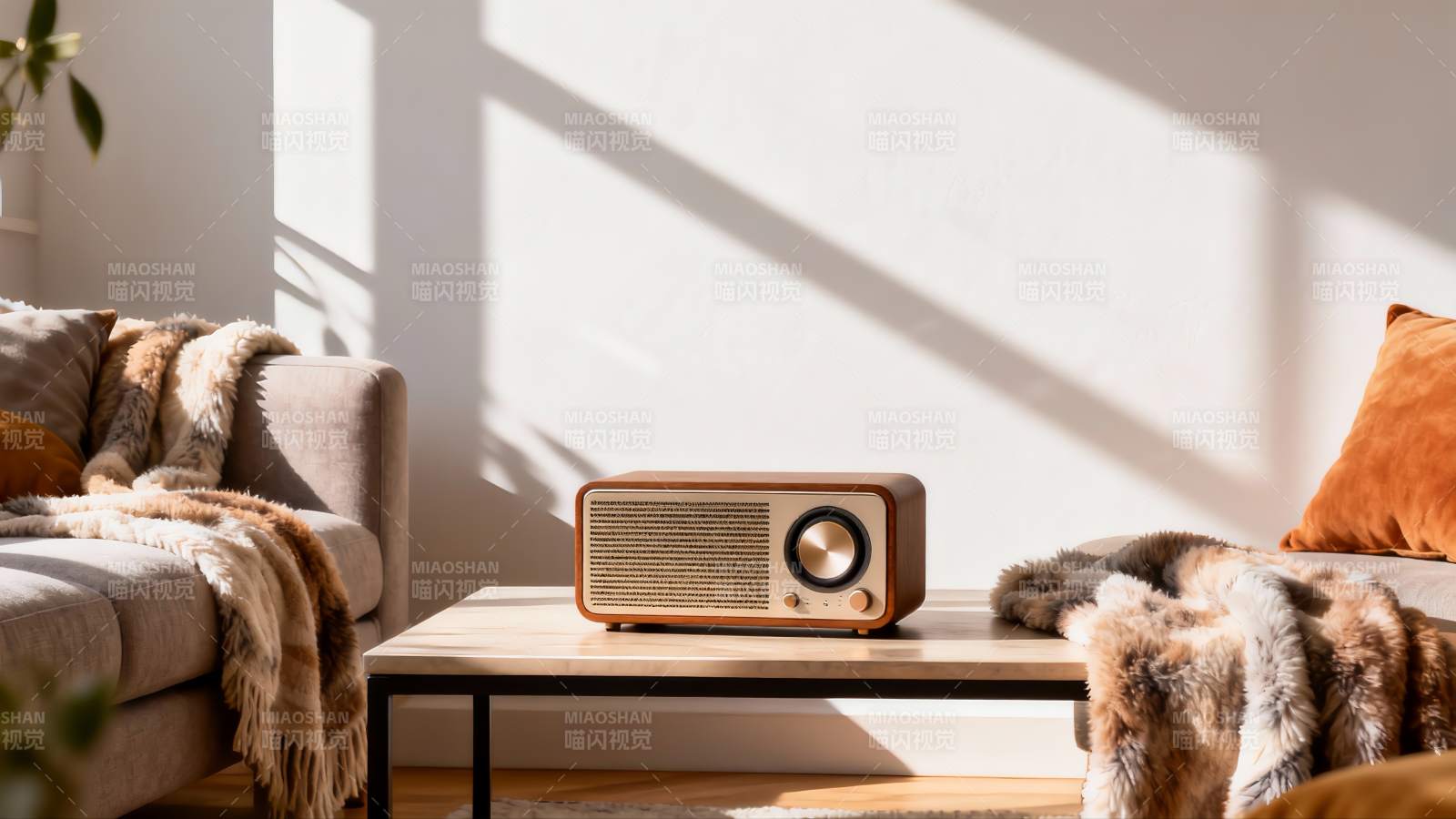 复古收音机静享时光图片