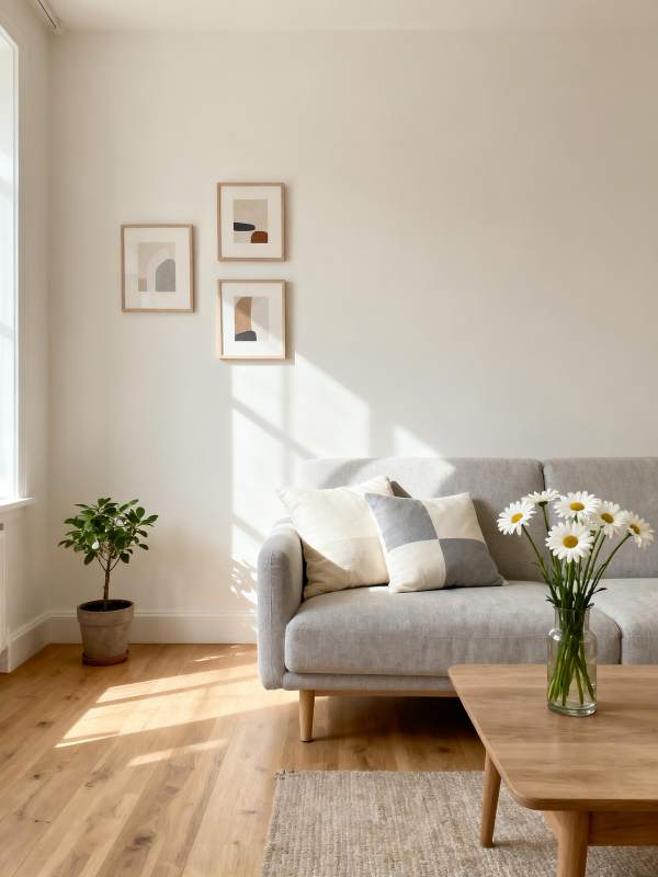 简约客厅 阳光满屋图片