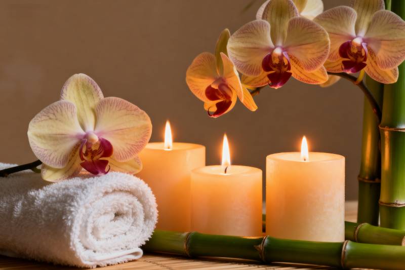 香薰SPA静谧时光图片