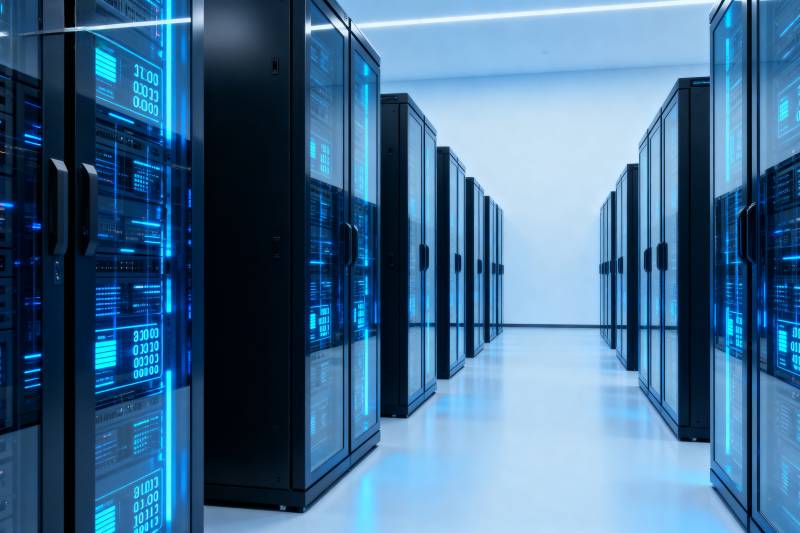 数据中心机房图片