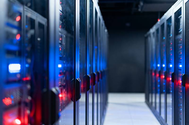 数据中心机房图片