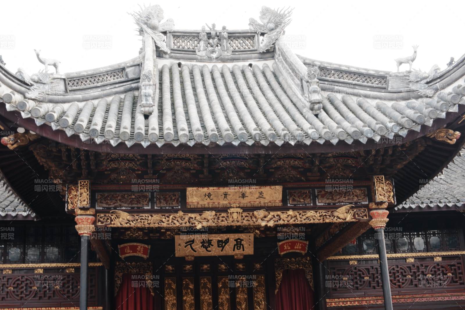 古建筑飞檐翘角图片