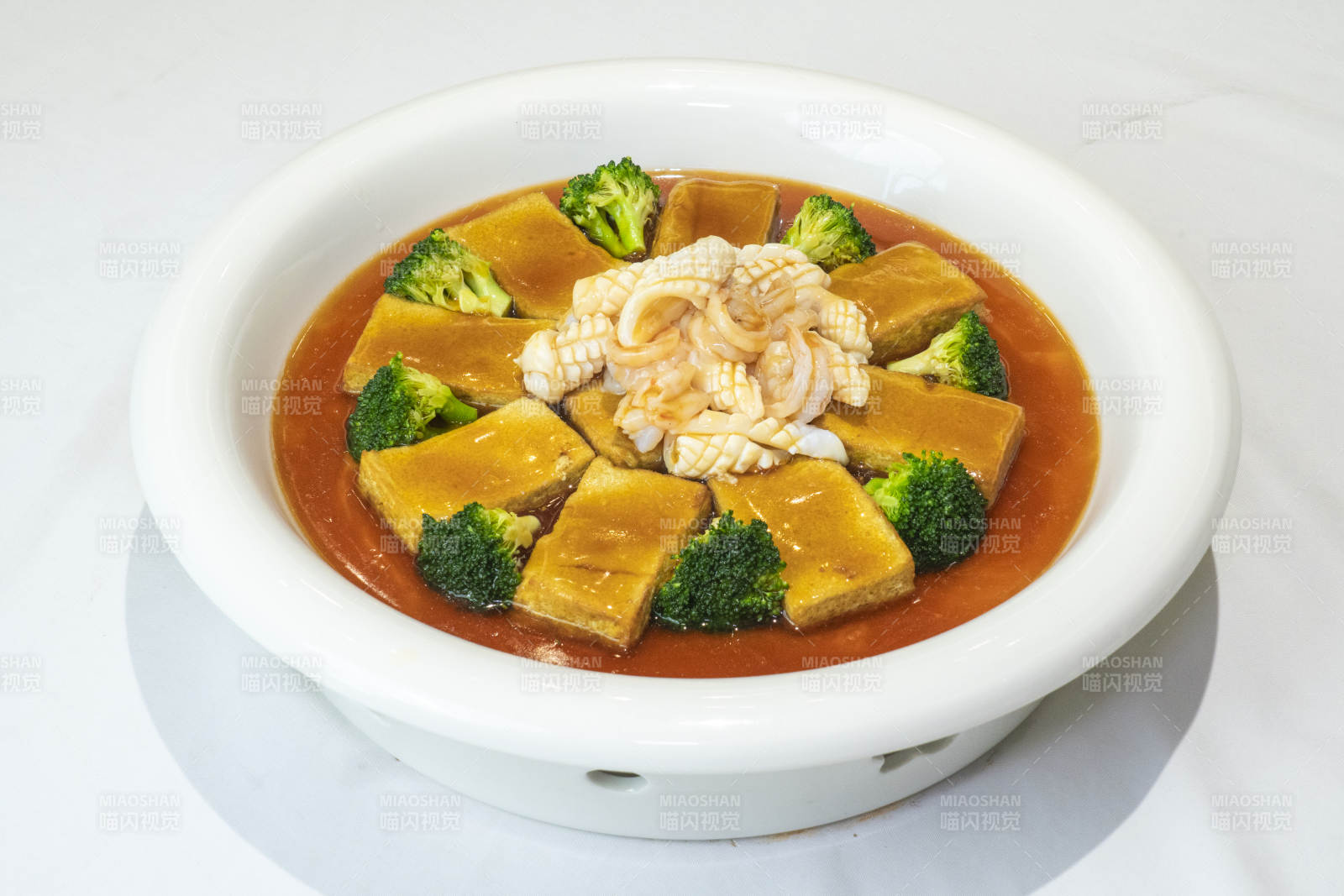 豆腐西兰花炖菜图片