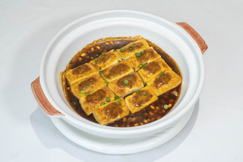 红烧豆腐煲图片