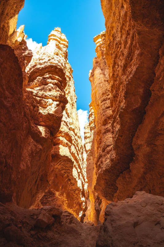 美国犹他州布莱斯峡谷国家公园自然地貌图片