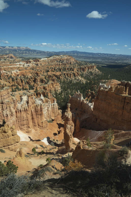 美国犹他州布莱斯峡谷国家公园自然地貌图片