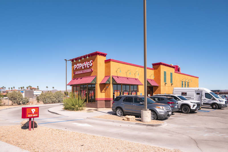 Popeyes餐厅外观图片