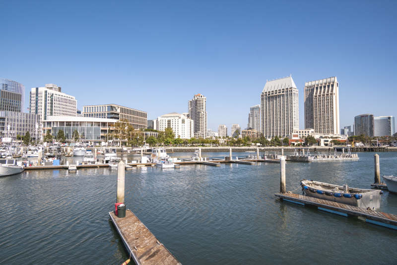 城市码头风光图片