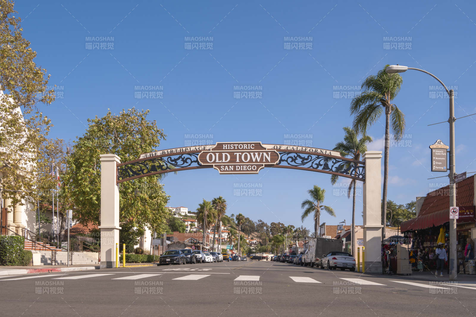 圣地亚哥老城入口图片