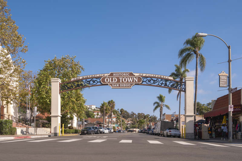 圣地亚哥老城入口图片