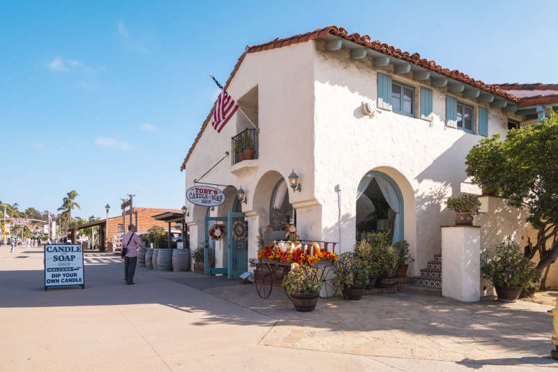 西班牙风情街景图片