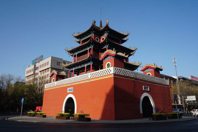 古城楼阁风光图片