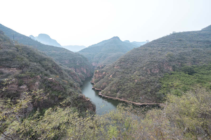 山水峡谷风光图片